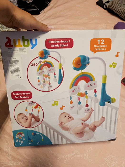 Музикална въртележка за легло/кошара Auby Mon Mobile à Rêver (0м+)