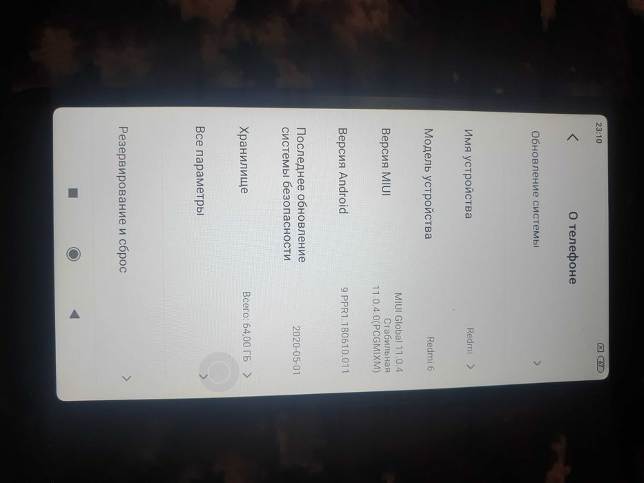 Редми 6 телефон память 4/64 гблик сотилади срочно