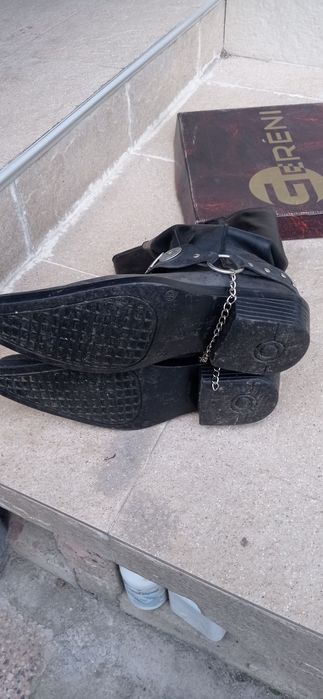 Кожени ботуши за чопър