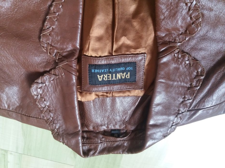 Страхотно кожено яке -М ново