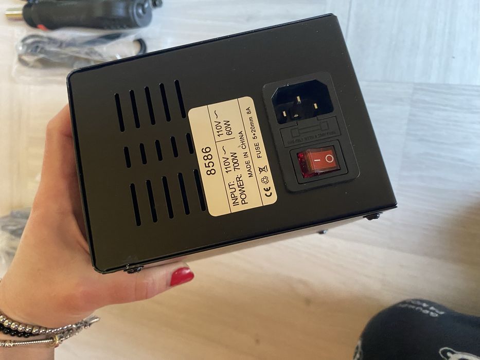 Statie de lipit, aer cald+ lecton