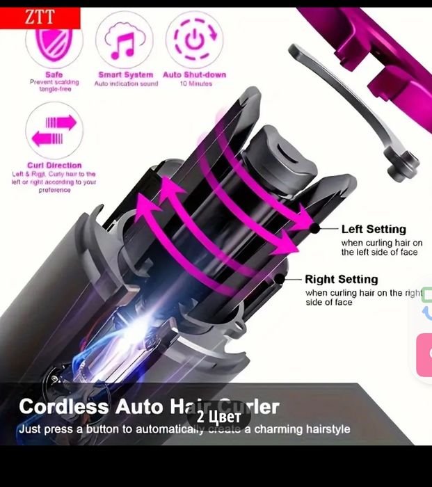 Плойка Завивки волос кудряшки