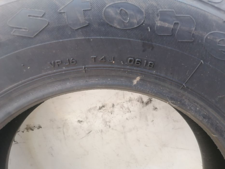 185/70/14  2 * Firestone vara 88t.dot 0618.  6,,63mm