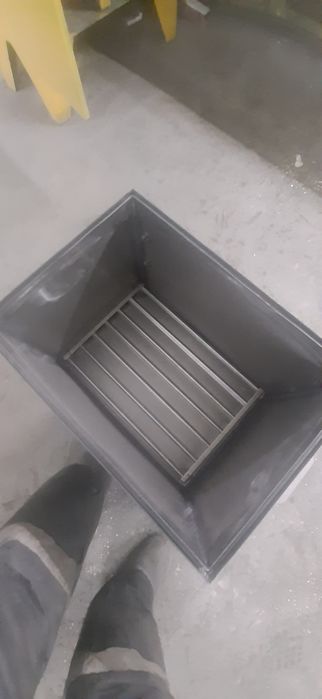 Коптильня 3 яруса, на углях