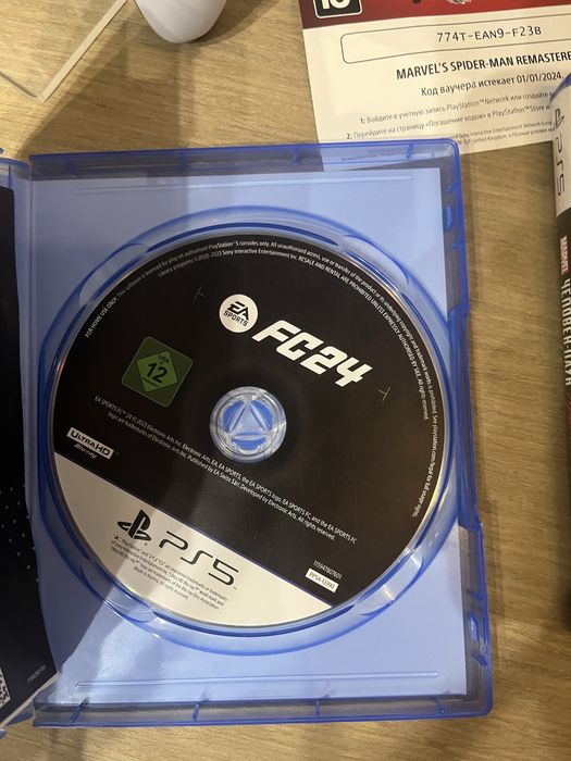 Диск на PS5  FC 25