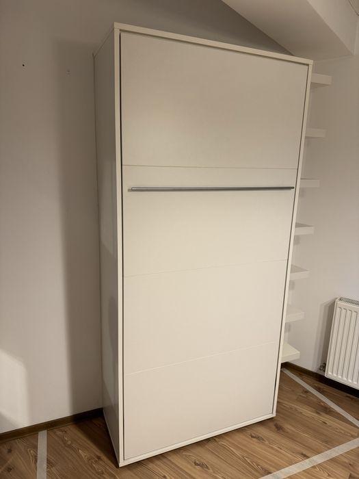 Pat rabatabil cu saltea (90x200)
