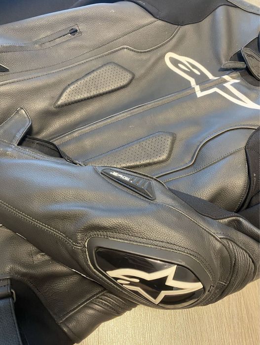 Geaca din Piele moto ALPINESTARS TECH-AIR
