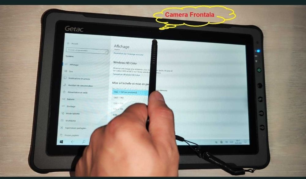 Tester auto 12/24V Model 2026 + Tableta Militara GETAC 10.1" Lb Romana