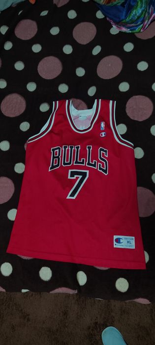 CHICAGO BULLS. JERSEY/maiou baschet  Toni Kukoc #7 champion