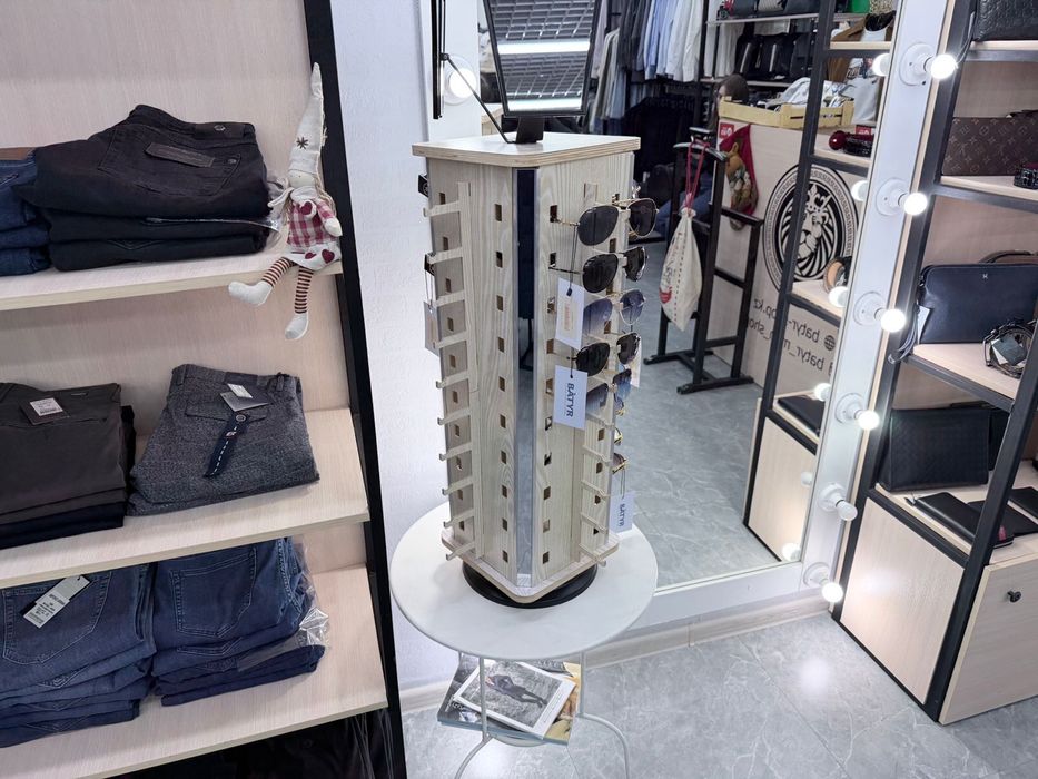 Остатки товара мужская одежда