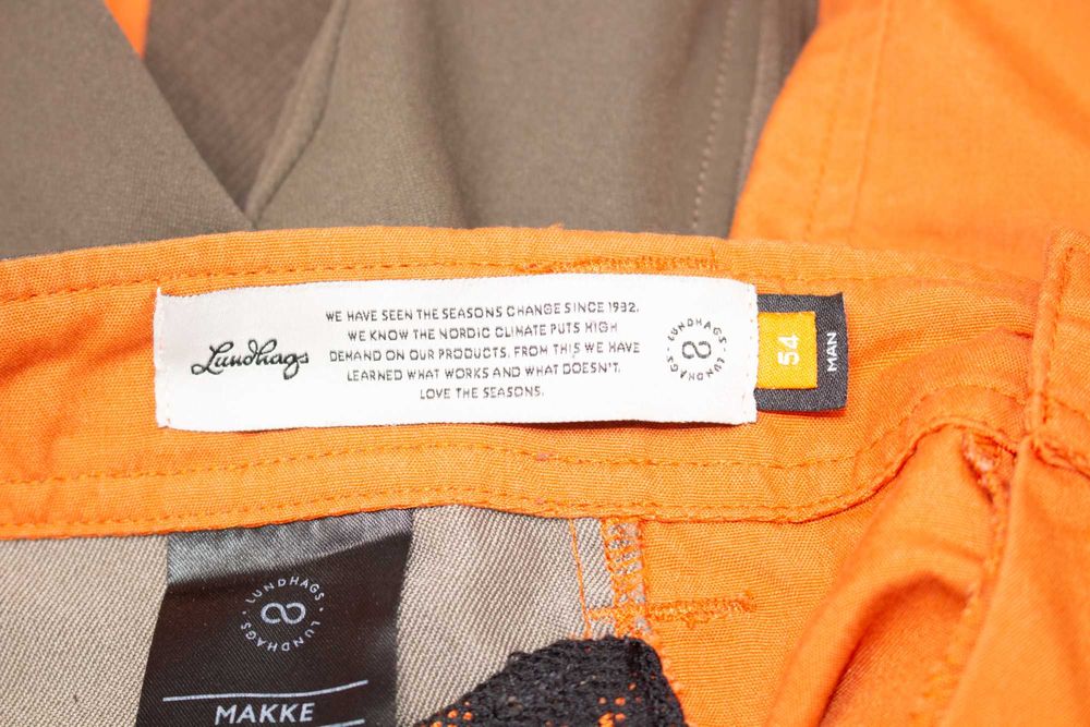 LUNDHAGS Makke мъжки панталон туристически стреч панели р-р 54