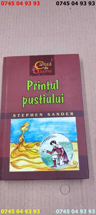 carte carti printul pustiului stephen sander