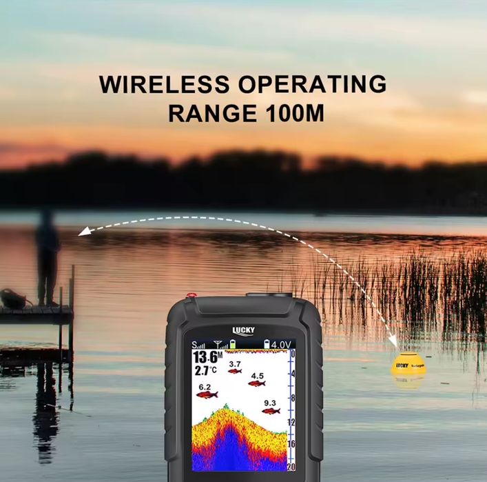 Безжичен (bluetooth) риболовен сонар