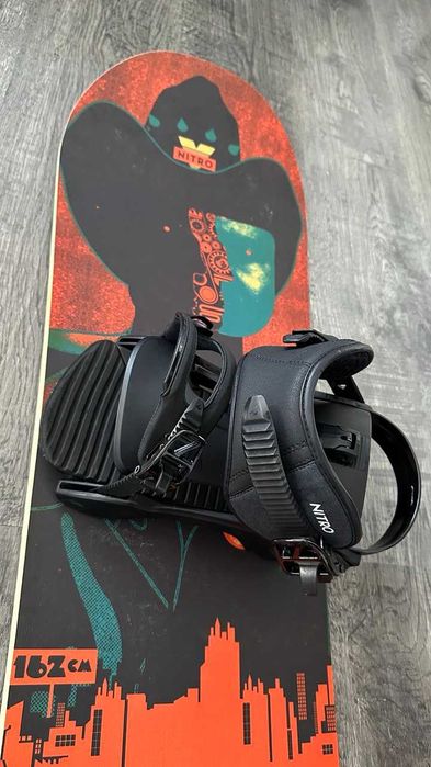 Placa Nitro Cinema 2017 162cm Legaturi Nitro Rambler L Husa Burton