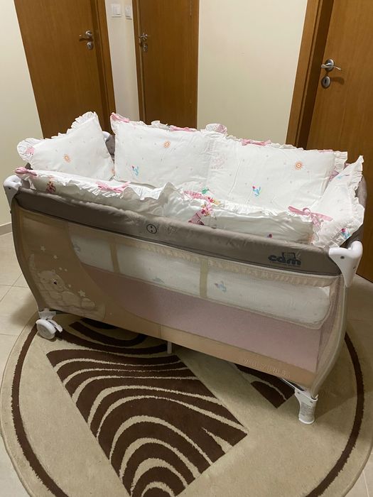 Бебешка кошара за сън и игра Cam - като нова