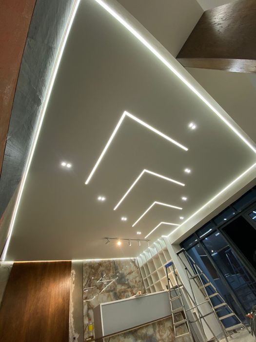 Натяжные потолки  1200тн