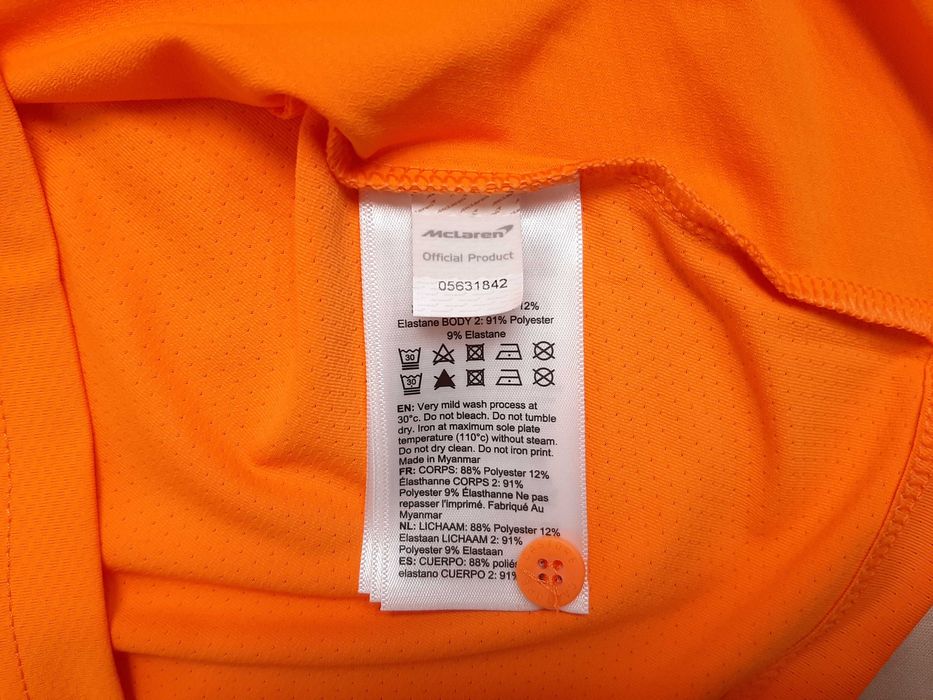 McLaren F1 Team Polo Shirt - Оригинална мъжка тениска с яка