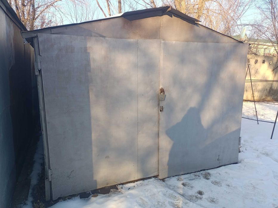 Гараж металлический