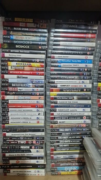 Playstation  3 Към 500 броя игри