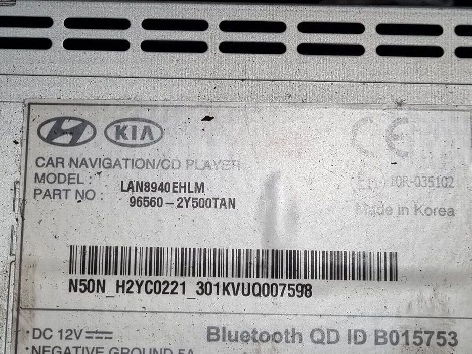 Navigatie Hyundai IX35 2010 - 2019 (1350) 965602Y500TAN