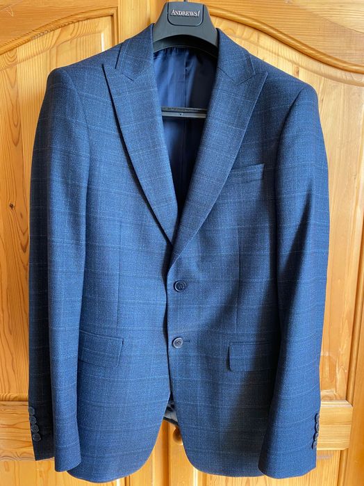 Мъжко сако Andrews (тъмносиньо) + подарък