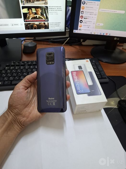 Redmi note 9pro 8/128gb ideal iwlawi zur aybi yuq tozza telefon