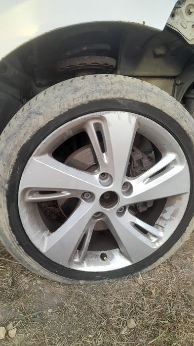 Set Roti Jante cu Anvelope R17 5×114,3 Originale Renault Megane 3 Scenic 3 Fluence Kadjar Nissan Qashqai Juke