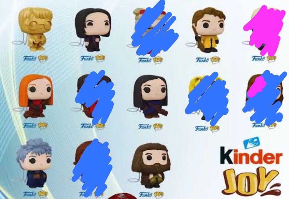 Обмен kinder joy Гарри Потер