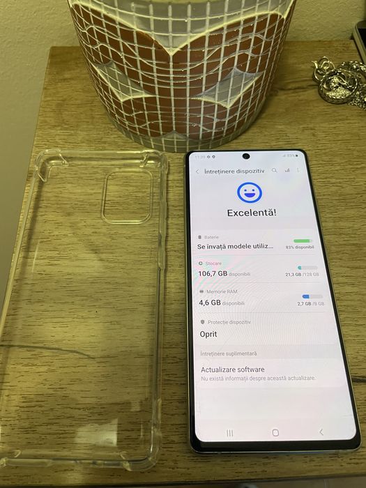 Samsung Galaxy S10 Lite , Dual SIM , 128GB  , 8GB ,4G , White