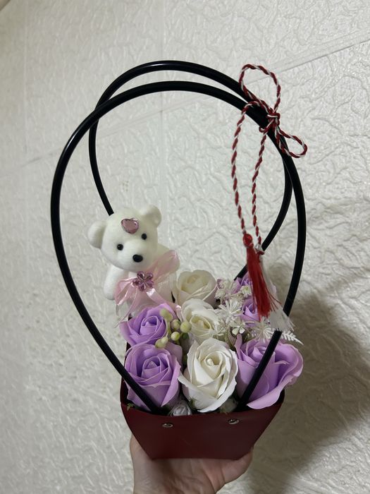 Aranjamente trandafiri sapun