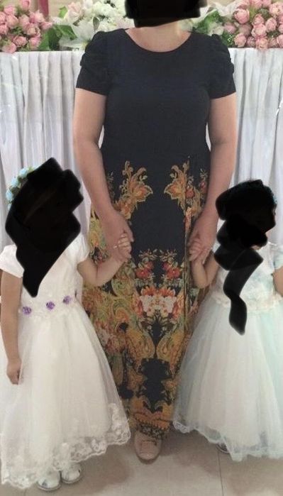 Вечернее платье черное