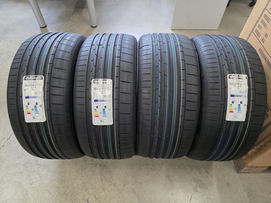 285/45/21 4бр.Continental SportContakt 6-AO-XL-Conti-Silent