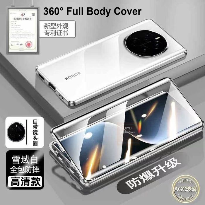 Honor Magic 7 Lite /7 Pro/ Двоен 360° магнитен кейс с камера протектор