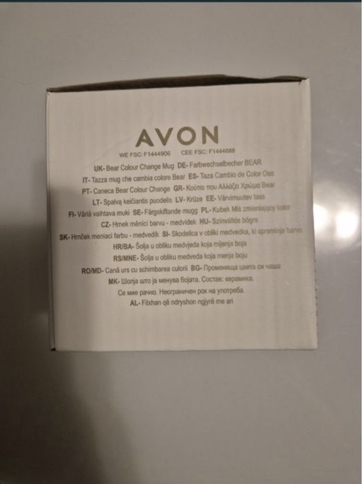 Cana termica in forma de urs ce isi schimba culoarea