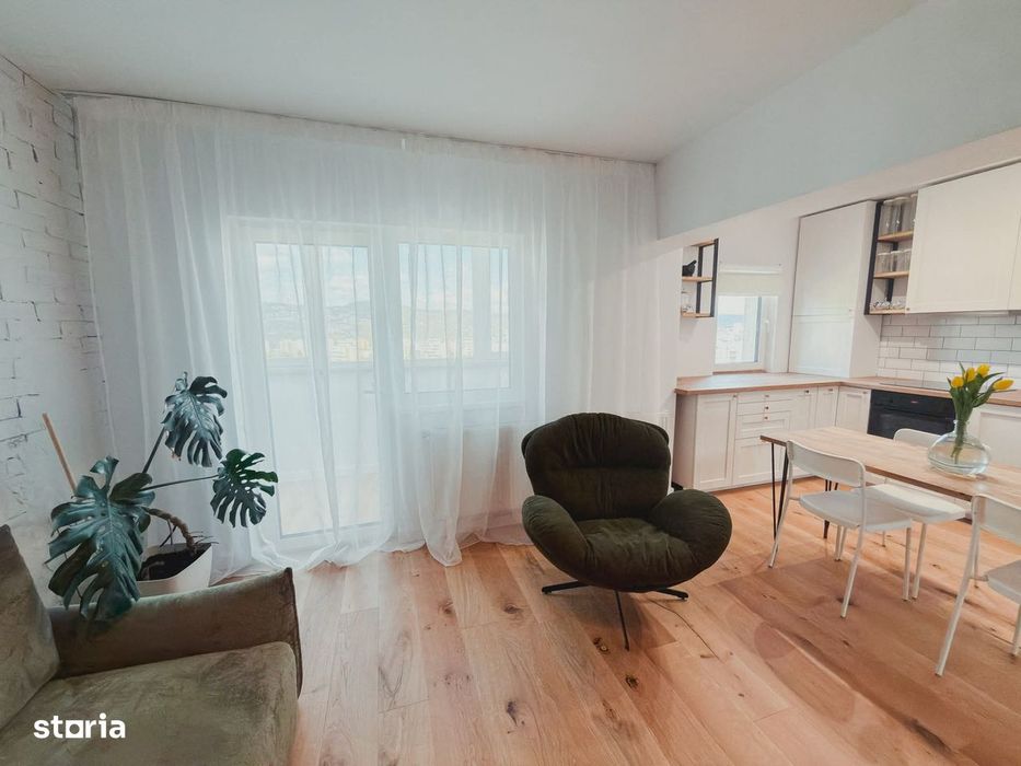 Apartament 3 camere renovat complet, Calea Floresti, Manastur — fotografia 3