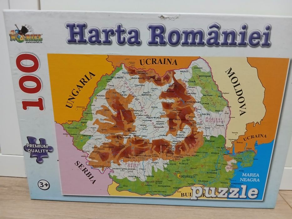 45 lei toate cele 5 cutii cu puzzle