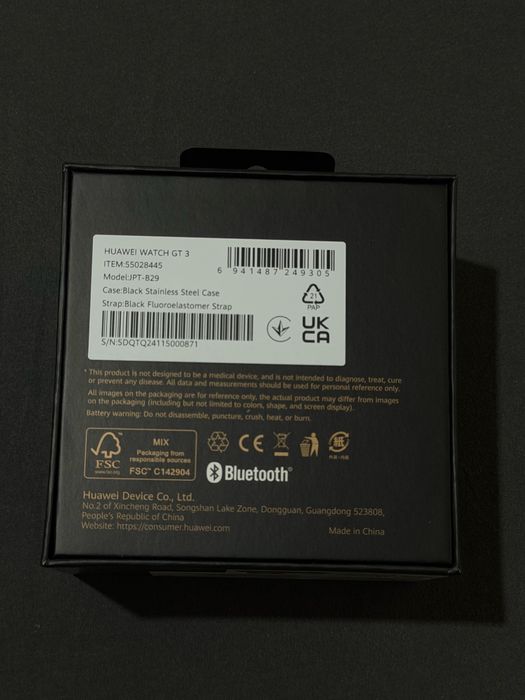 Huawei Watch GT 3 (46mm) - Черен (Black Stainless Steel)