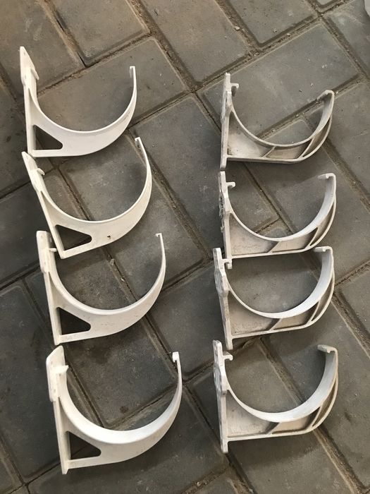 Новый Кронштейн желоба Vinylon Docke (белый)