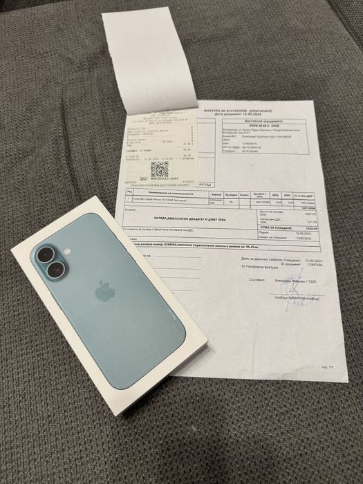 НОВ iPhone 16 128GB Teal