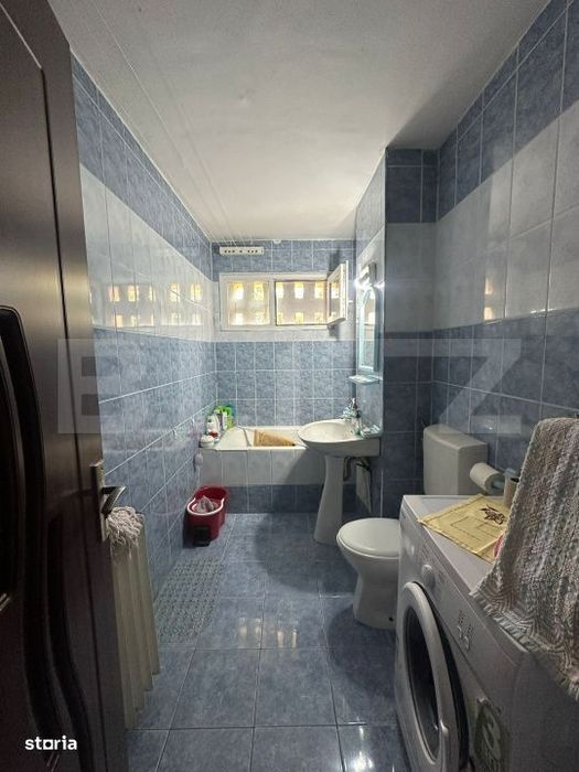 Apartament 3 camere, 64 mp, Manastur, parter, logie, bloc izolat termi