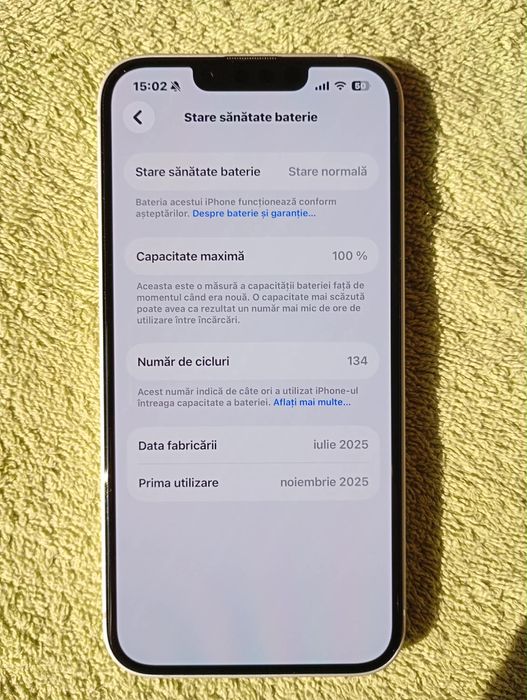 iPhone 16e 128GB IMPECABIL (Brăila)