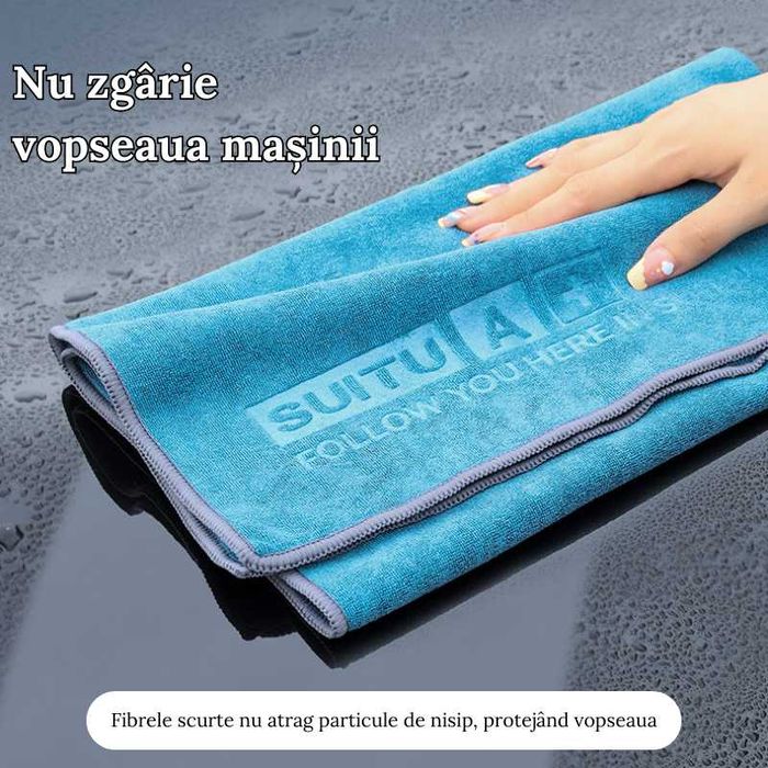 Prosop Auto Profesional, Ultra Absorbant Uscare Rapida Fara Zgarieturi
