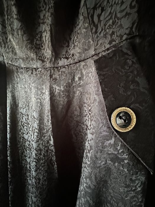 Rochie neagra cu buzunare si maneca trei sferturi, Vanda, nr 38