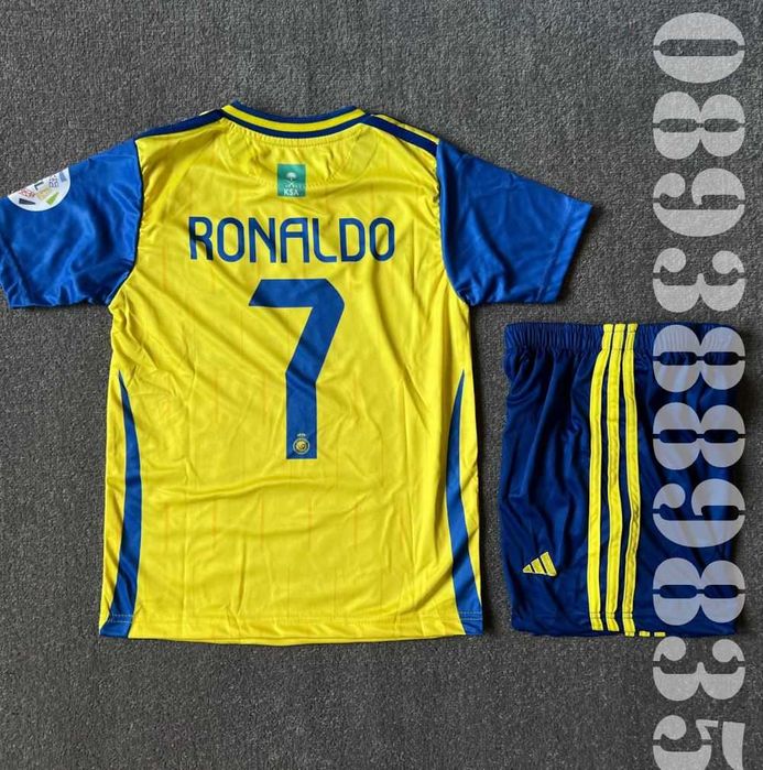 НОВИ Детски Екипи Al Nassr/Ал Насър Ronaldo/Роналдо