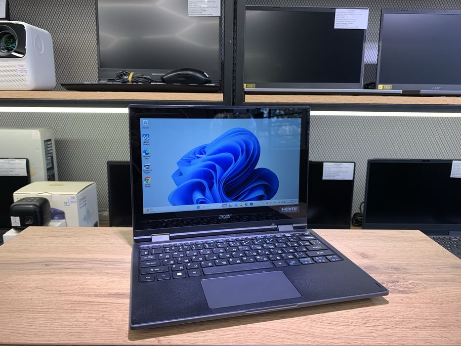 Нетбук Acer TravelMate Spin B118, Celeron N4120/4GB/SSD128GB,10814/A10