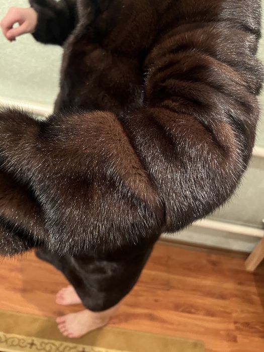 Норковая автоледи шуба