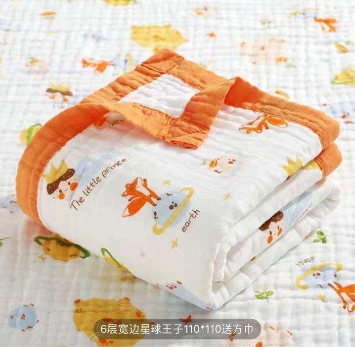 Детский муслиновый плед