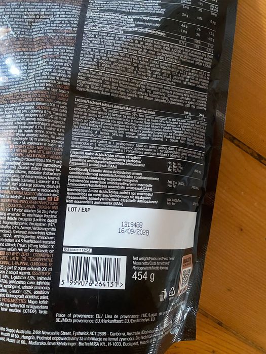 Протеин вкус кафе лате iso whey protein caffe latte