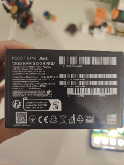 Срочно продам  POCO F6 PRO 12/512