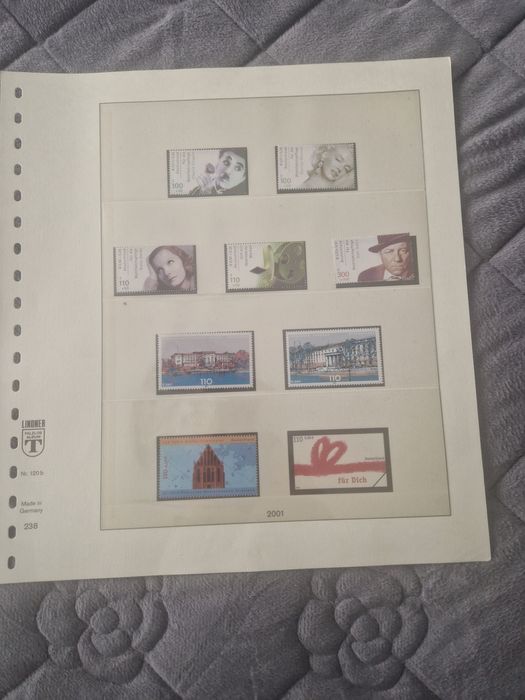 Timbre nemtesti bine pastrate majoritatea din 2001